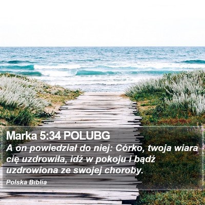 Marka 5:34 POLUBG Bible Verse Image