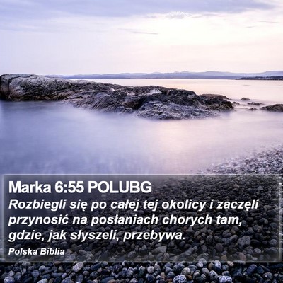 Marka 6:55 POLUBG Bible Verse Image