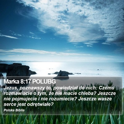 Marka 8:17 POLUBG Bible Verse Image
