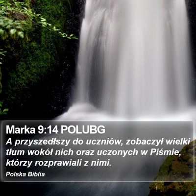 Marka 9:14 POLUBG Bible Verse Image