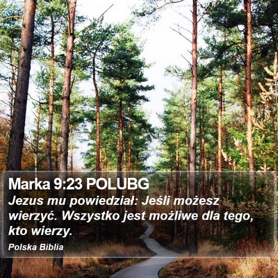 Marka 9:23 POLUBG Bible Verse Image