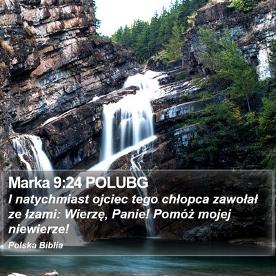 Marka 9:24 POLUBG Bible Verse Image