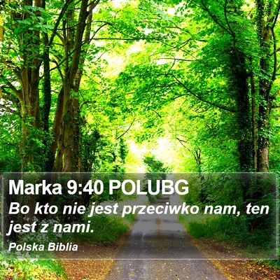 Marka 9:40 POLUBG Bible Verse Image