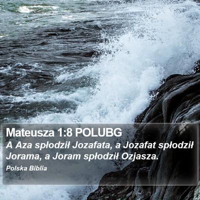 Mateusza 1:8 POLUBG Bible Verse Image