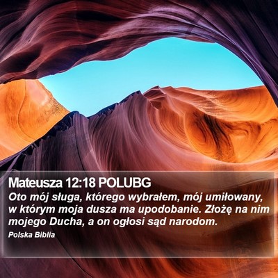Mateusza 12:18 POLUBG Bible Verse Image