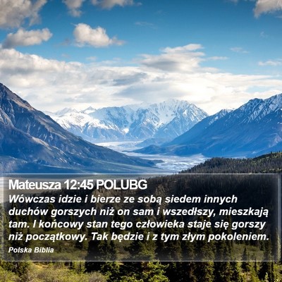 Mateusza 12:45 POLUBG Bible Verse Image