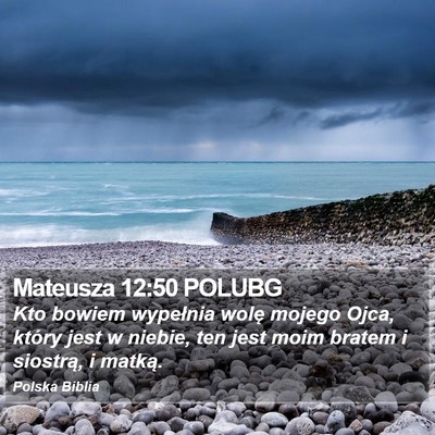 Mateusza 12:50 POLUBG Bible Verse Image
