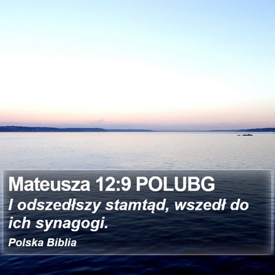 Mateusza 12:9 POLUBG Bible Verse Image