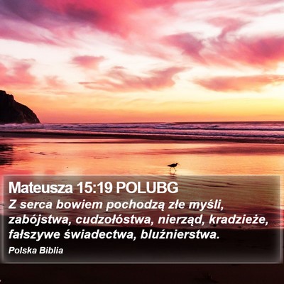 Mateusza 15:19 POLUBG Bible Verse Image