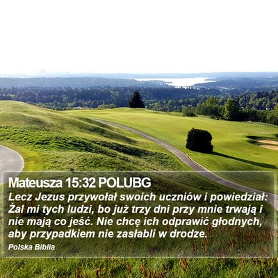 Mateusza 15:32 POLUBG Bible Verse Image