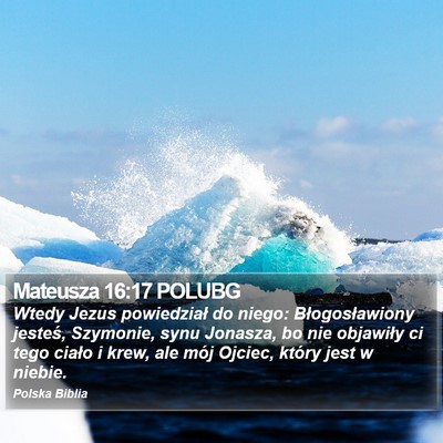 Mateusza 16:17 POLUBG Bible Verse Image