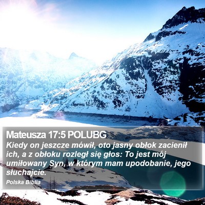 Mateusza 17:5 POLUBG Bible Verse Image