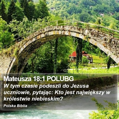 Mateusza 18:1 POLUBG Bible Verse Image