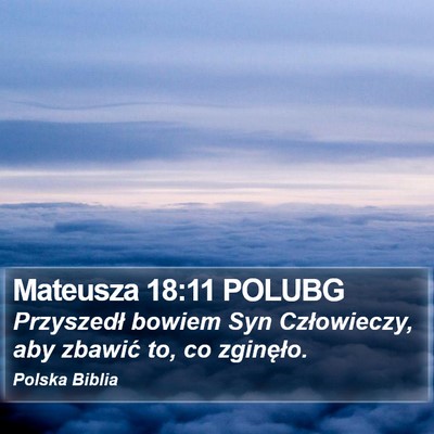 Mateusza 18:11 POLUBG Bible Verse Image