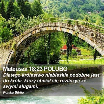 Mateusza 18:23 POLUBG Bible Verse Image