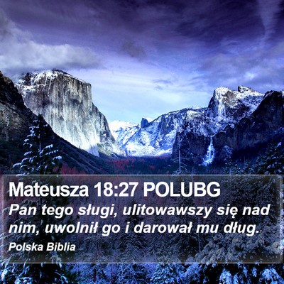 Mateusza 18:27 POLUBG Bible Verse Image