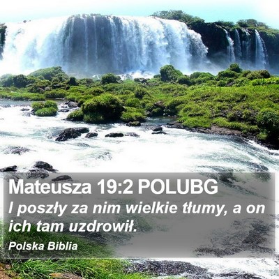 Mateusza 19:2 POLUBG Bible Verse Image
