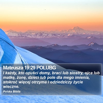 Mateusza 19:29 POLUBG Bible Verse Image