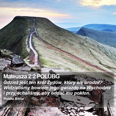 Mateusza 2:2 POLUBG Bible Verse Image