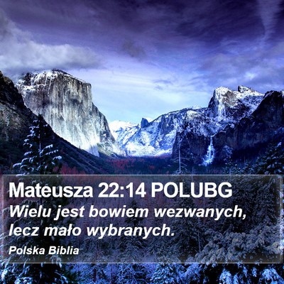 Mateusza 22:14 POLUBG Bible Verse Image