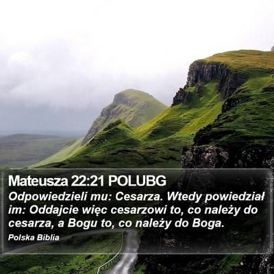 Mateusza 22:21 POLUBG Bible Verse Image
