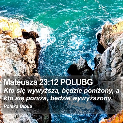 Mateusza 23:12 POLUBG Bible Verse Image
