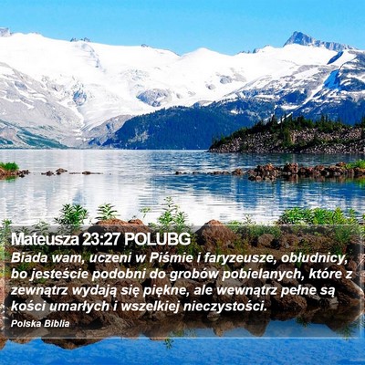 Mateusza 23:27 POLUBG Bible Verse Image