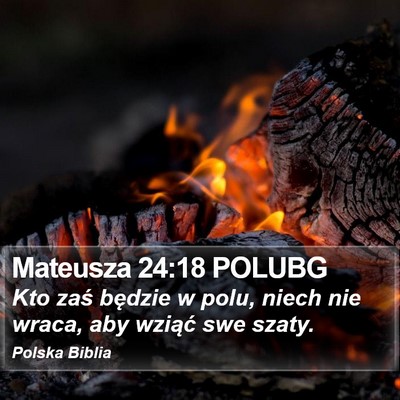Mateusza 24:18 POLUBG Bible Verse Image