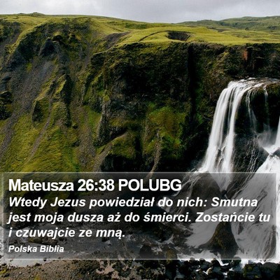 Mateusza 26:38 POLUBG Bible Verse Image