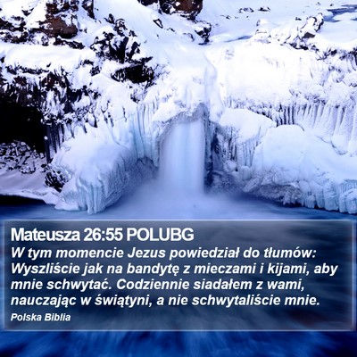 Mateusza 26:55 POLUBG Bible Verse Image
