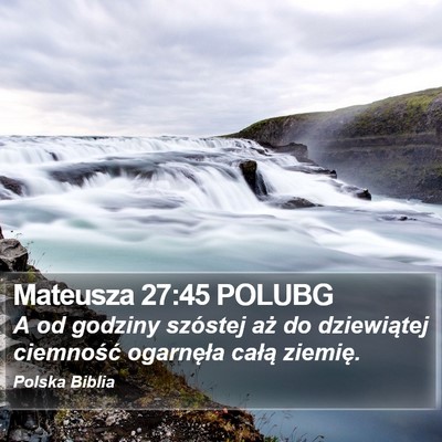 Mateusza 27:45 POLUBG Bible Verse Image