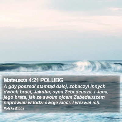 Mateusza 4:21 POLUBG Bible Verse Image