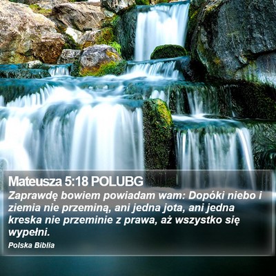 Mateusza 5:18 POLUBG Bible Verse Image