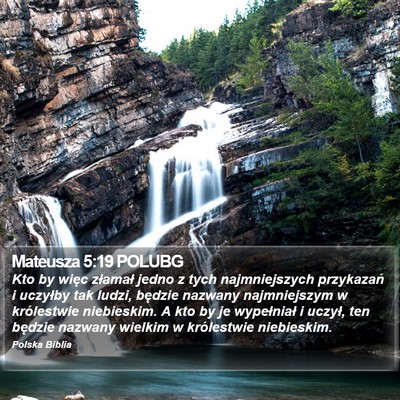 Mateusza 5:19 POLUBG Bible Verse Image
