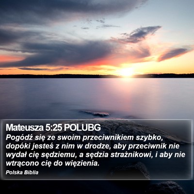 Mateusza 5:25 POLUBG Bible Verse Image