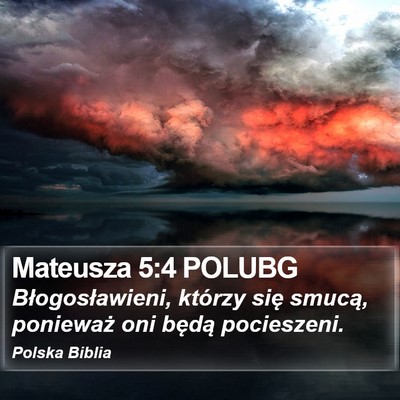 Mateusza 5:4 POLUBG Bible Verse Image
