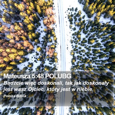Mateusza 5:48 POLUBG Bible Verse Image