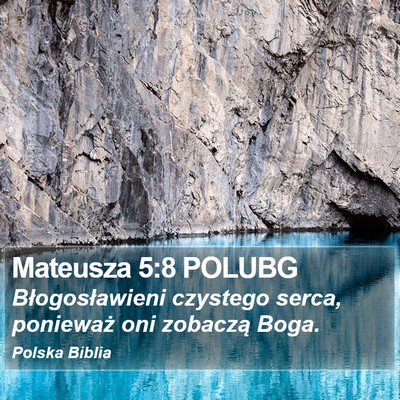 Mateusza 5:8 POLUBG Bible Verse Image