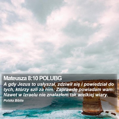 Mateusza 8:10 POLUBG Bible Verse Image