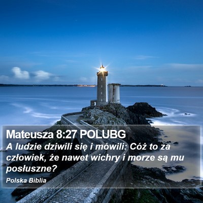 Mateusza 8:27 POLUBG Bible Verse Image