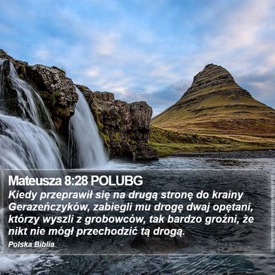 Mateusza 8:28 POLUBG Bible Verse Image