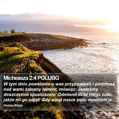 Micheasza 2:4 POLUBG Bible Verse Image