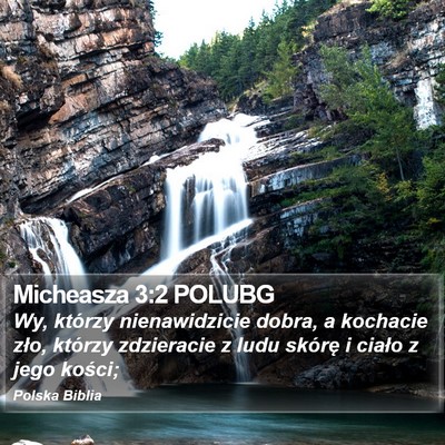 Micheasza 3:2 POLUBG Bible Verse Image