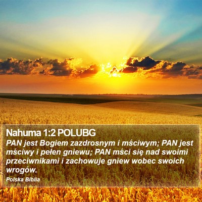 Nahuma 1:2 POLUBG Bible Verse Image