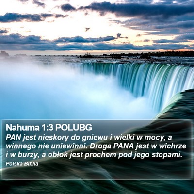 Nahuma 1:3 POLUBG Bible Verse Image
