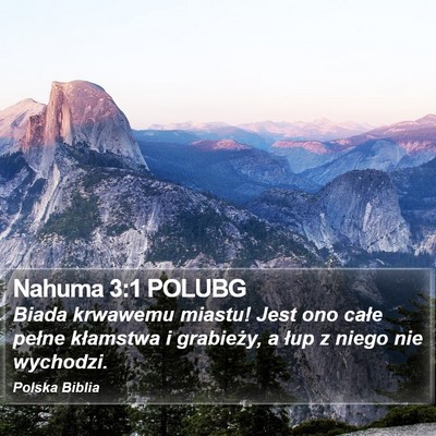 Nahuma 3:1 POLUBG Bible Verse Image