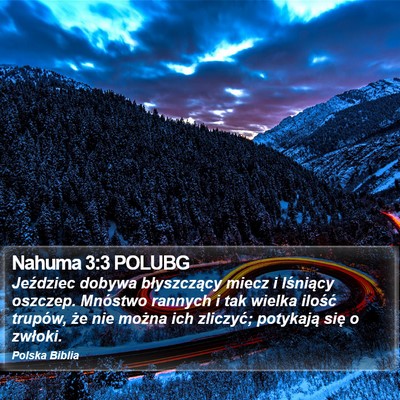 Nahuma 3:3 POLUBG Bible Verse Image