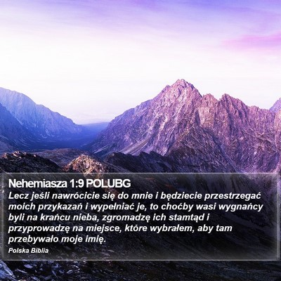 Nehemiasza 1:9 POLUBG Bible Verse Image