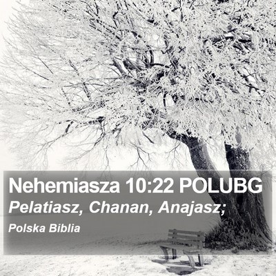 Nehemiasza 10:22 POLUBG Bible Verse Image