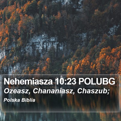 Nehemiasza 10:23 POLUBG Bible Verse Image